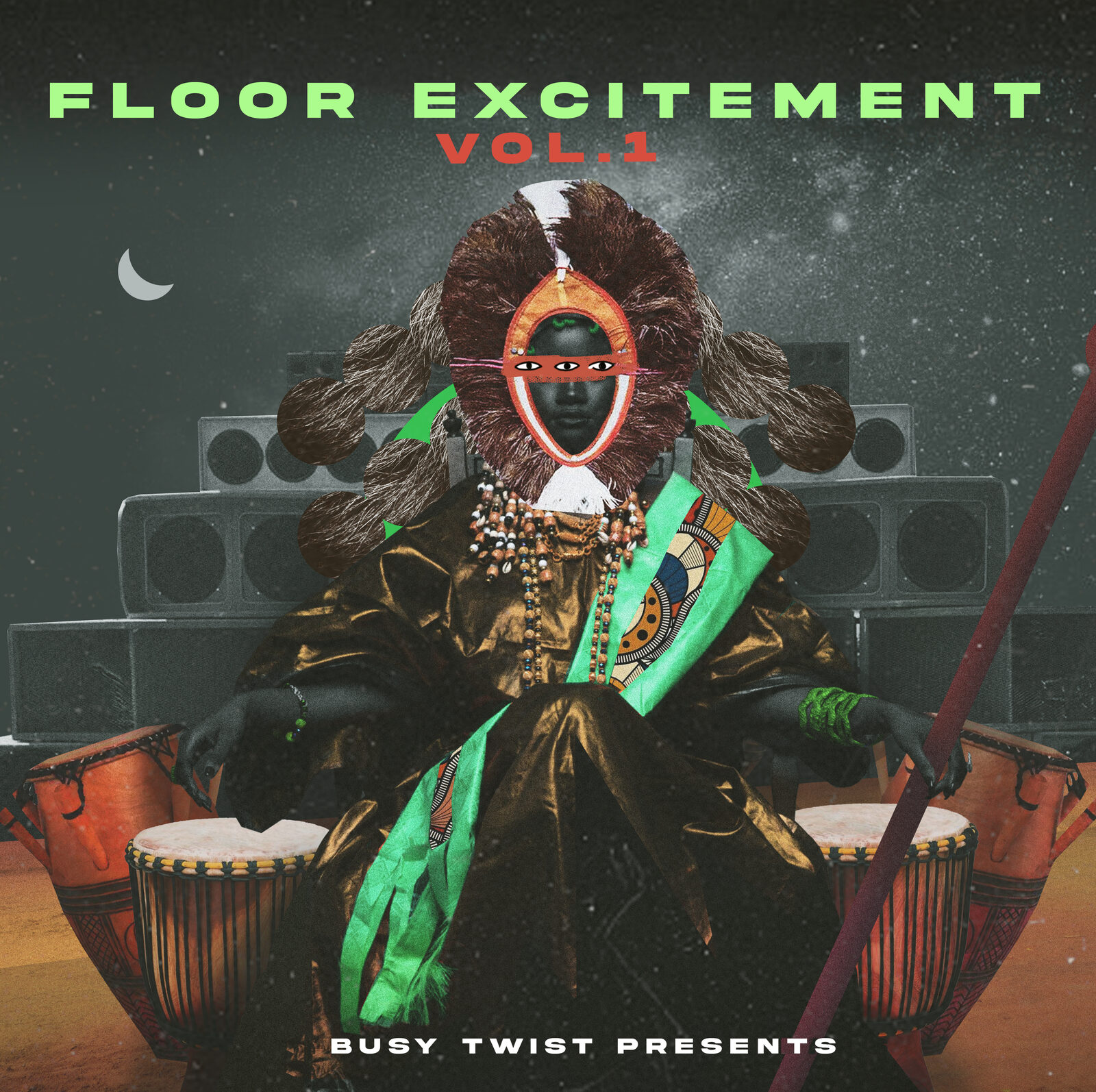 Floor Excitement Vol. 1 cover artwork - Busy Twist Presents